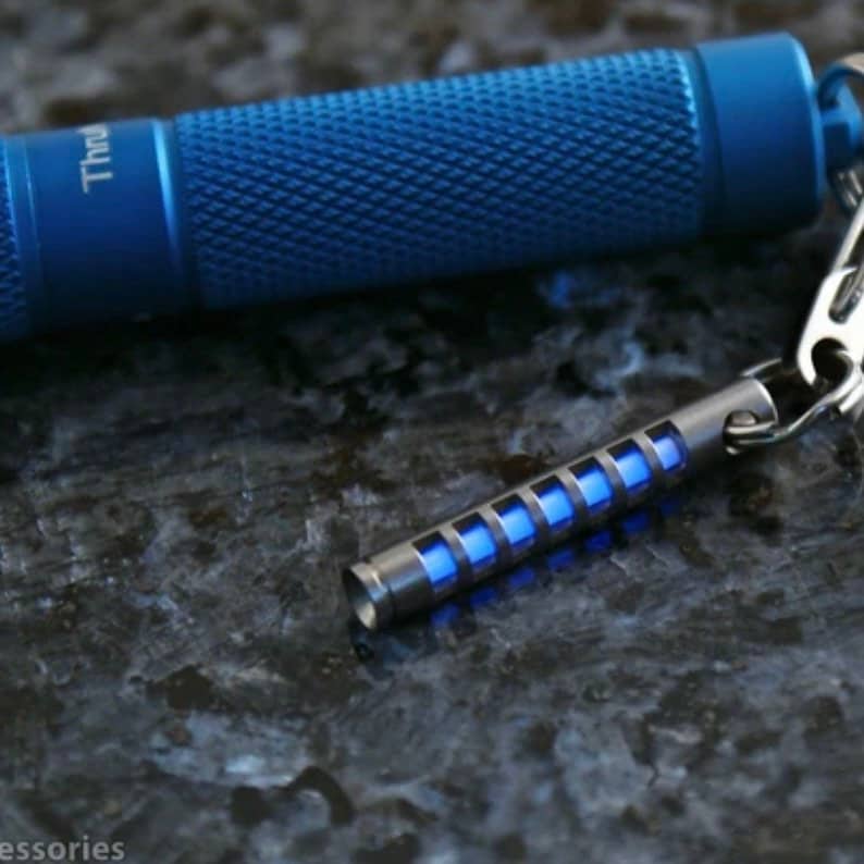 Tritium Keychain S323 Edition for Use With 1 3mm X 22.5mm Tritium Vial