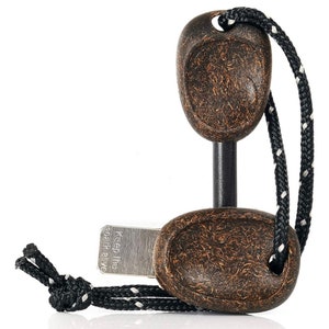 Fire Scout Flint And Steel Fire Starter / Ferro Rod / Survival Kit / Bushcraft / Fire Starter Kit