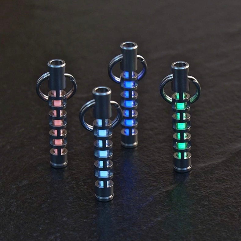 Tritium Keychain for Use With 1 3mm X 22.5mm Tritium Vial NOT INCLUDED -  Etsy