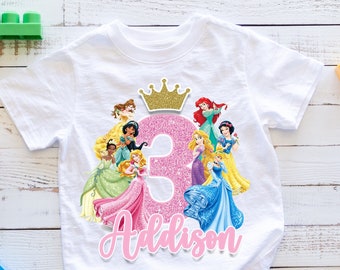 Disney Birthday Tee - Etsy