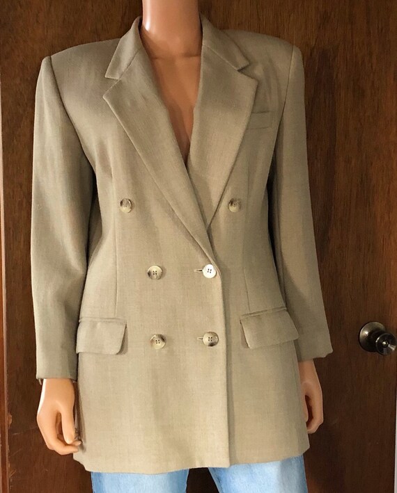 Double breasted blazer