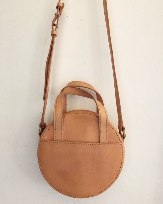 New Madewell Round Leather Bag