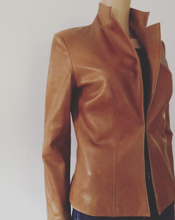 Leather Blazer