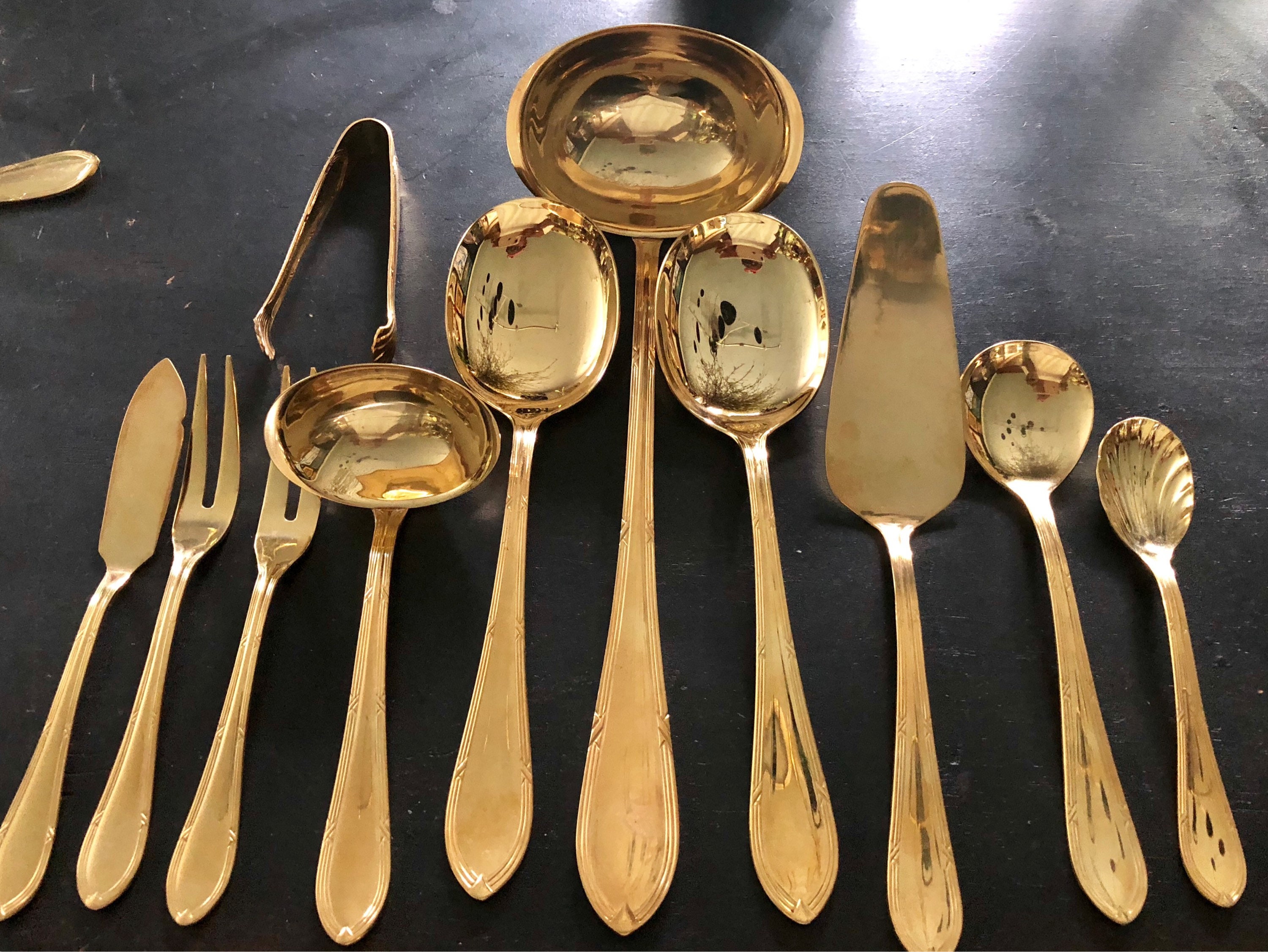 Bestecke Solingen 71 piece gold flatware Etsy