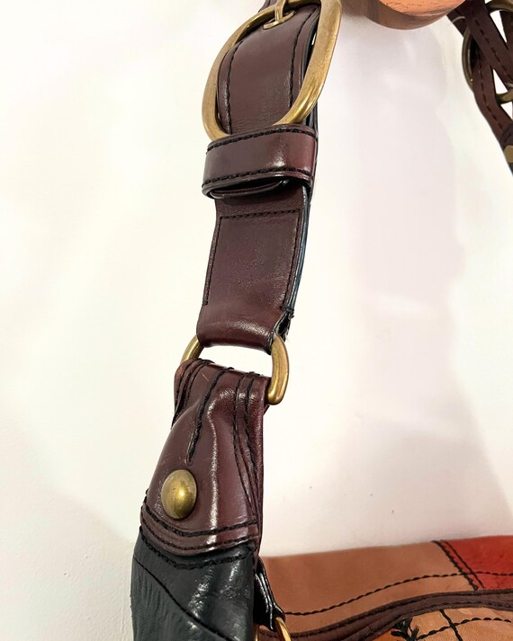 Coach leather patchwork bag - image 4