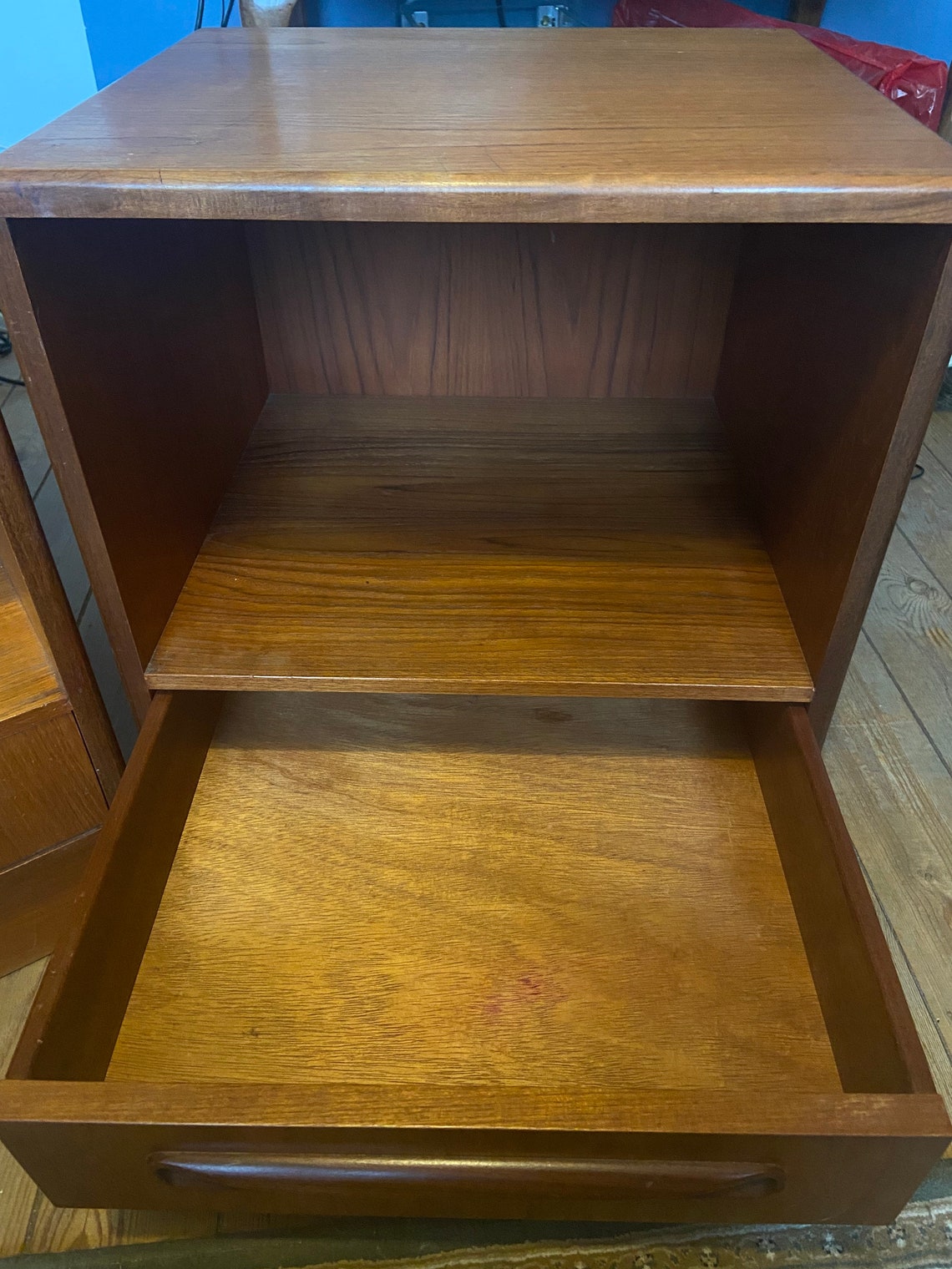 Pair of Mid Century Vintage Bedside Tables Etsy UK