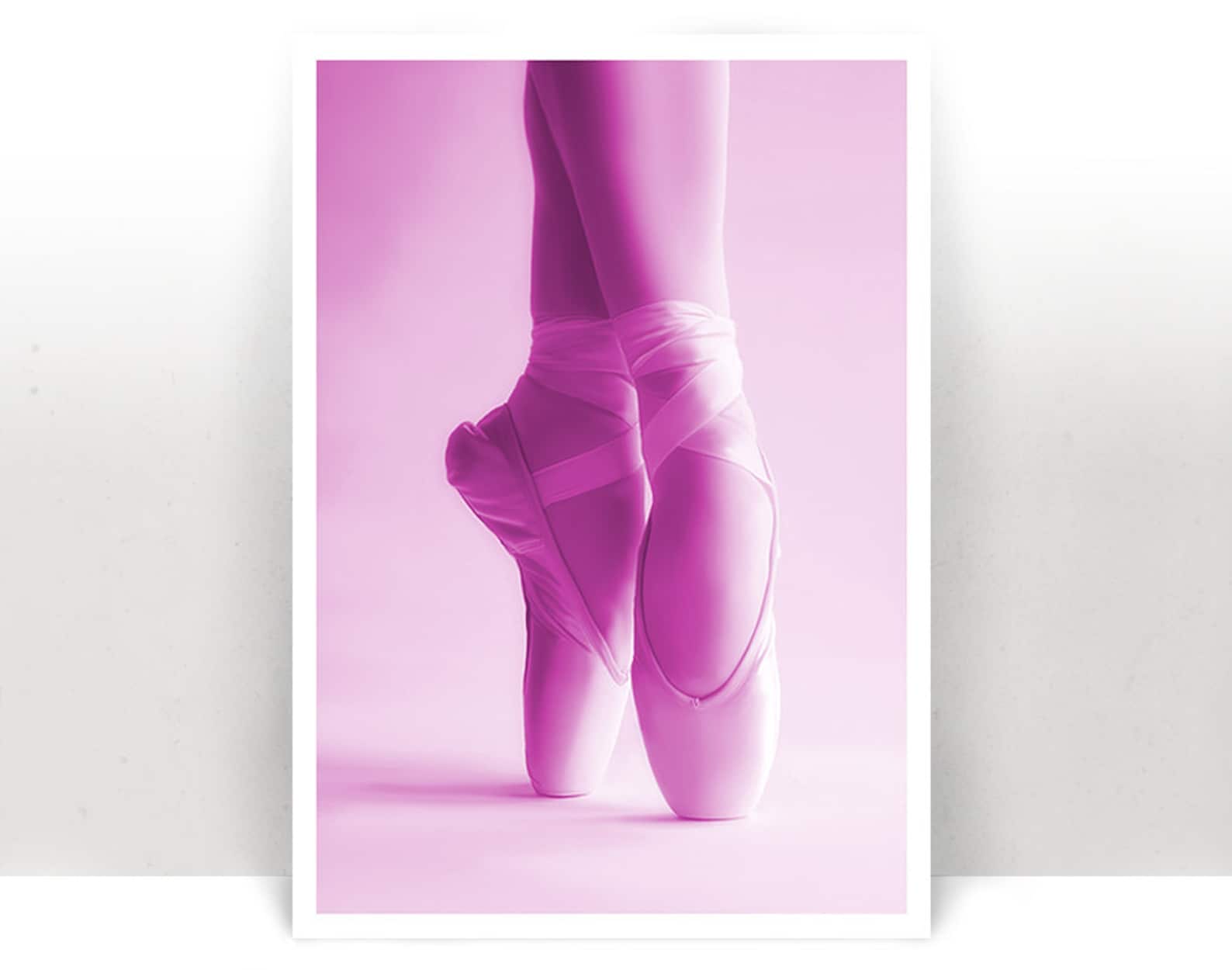 ballet shoes - art print - poster - many sizes