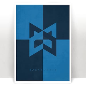 Backbone.js Art Print Poster - Many Sizes