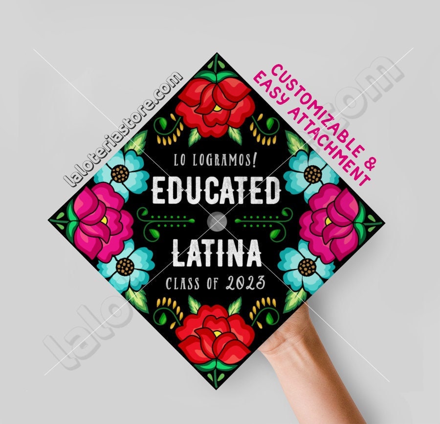 Latina Grad Cap Topper El Salvador Graduation Decoration for -  Portugal