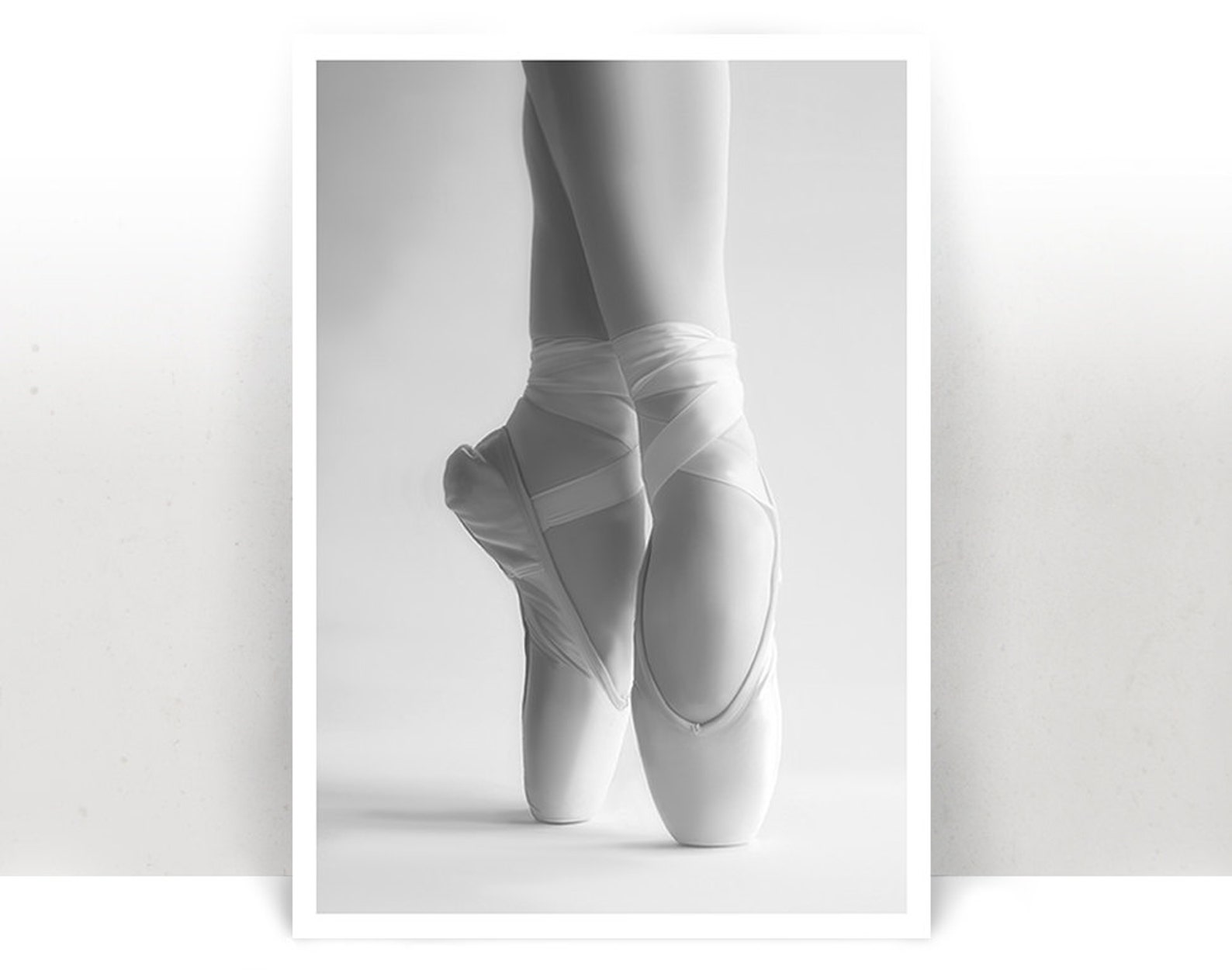 ballet shoes - art print - poster - many sizes