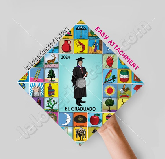 El Graduado Graduating Senior Mexican Loteria T Shirt El Graduado Graduating Senior Mexican Loteria T Shirt