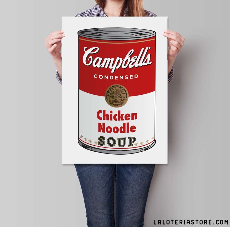 Campbell's Soup Art Print Poster Many Sizes image 3