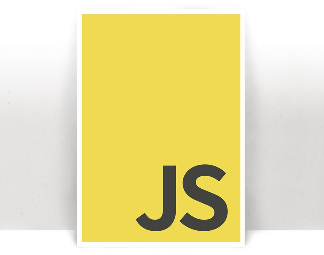 Javascript Developer - Art Print Poster - Many Sizes - Etsy