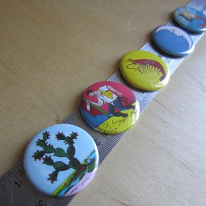 Set of 5 Loteria Magnets Make Your Own Set Lottery Magnets - Etsy