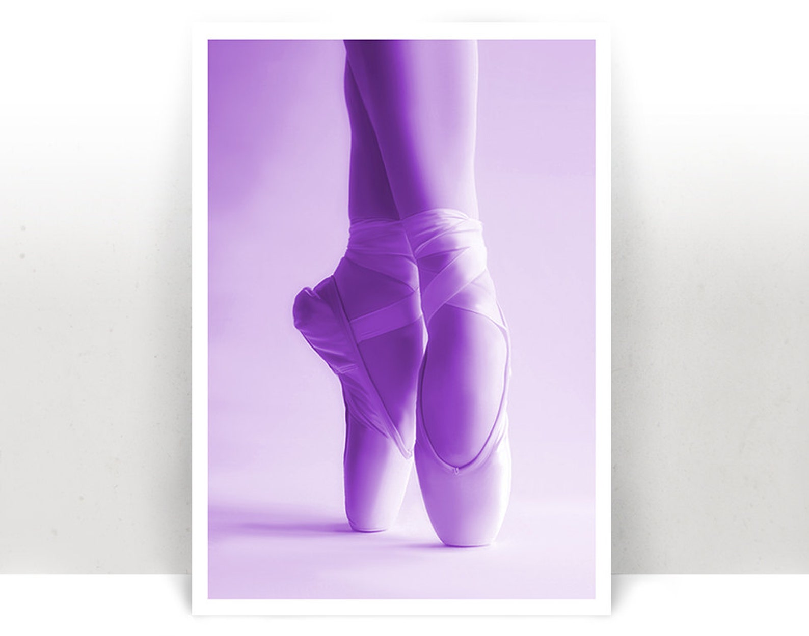 ballet shoes - art print - poster - many sizes