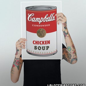 Campbell's Soup Art Print Poster Many Sizes image 2
