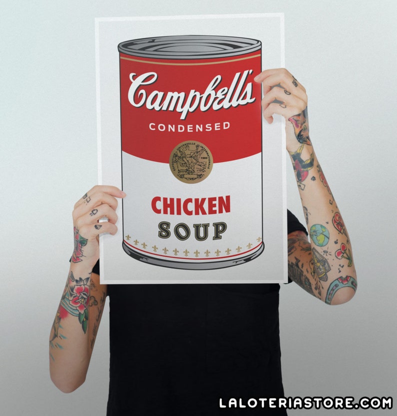 Campbell's Soup Art Print Poster Many Sizes image 2