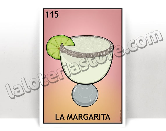 Margarita Mexican Bingo Loteria Card Cinco Drinking T Shirt Margarita Mexican Bingo Loteria Card Cinco Drinking T Shirt