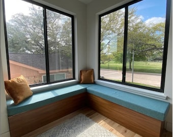 Cushions L-shape Breakfast Nook Custom Cushions Made to Order