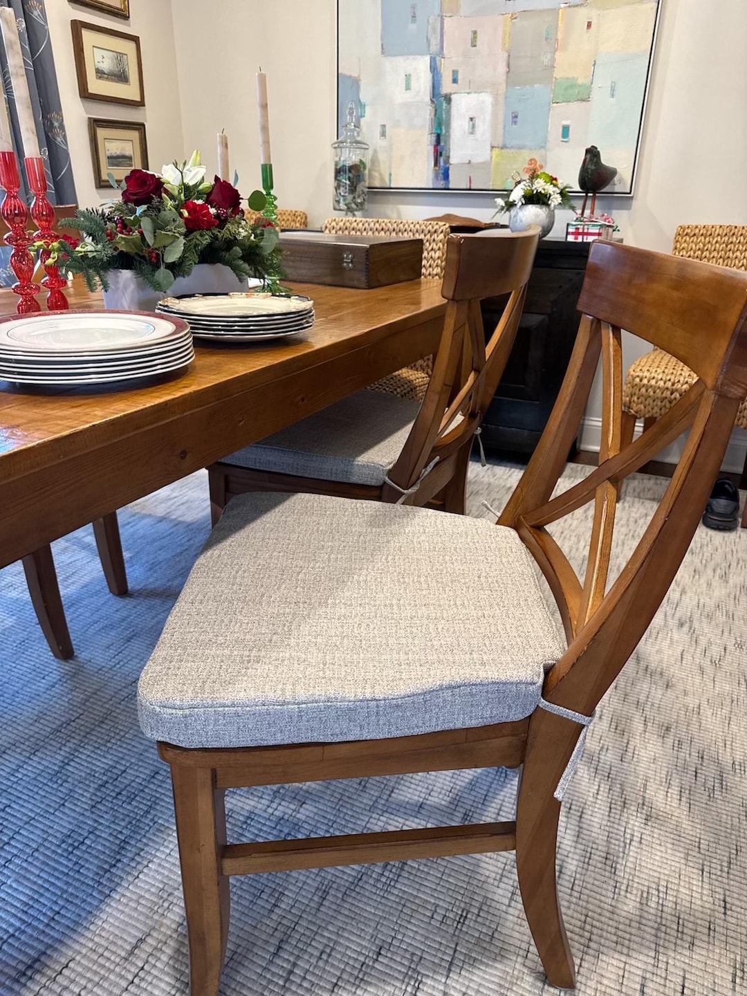 Pottery Barn “aaron“ Compatible Dining Chair Cushions