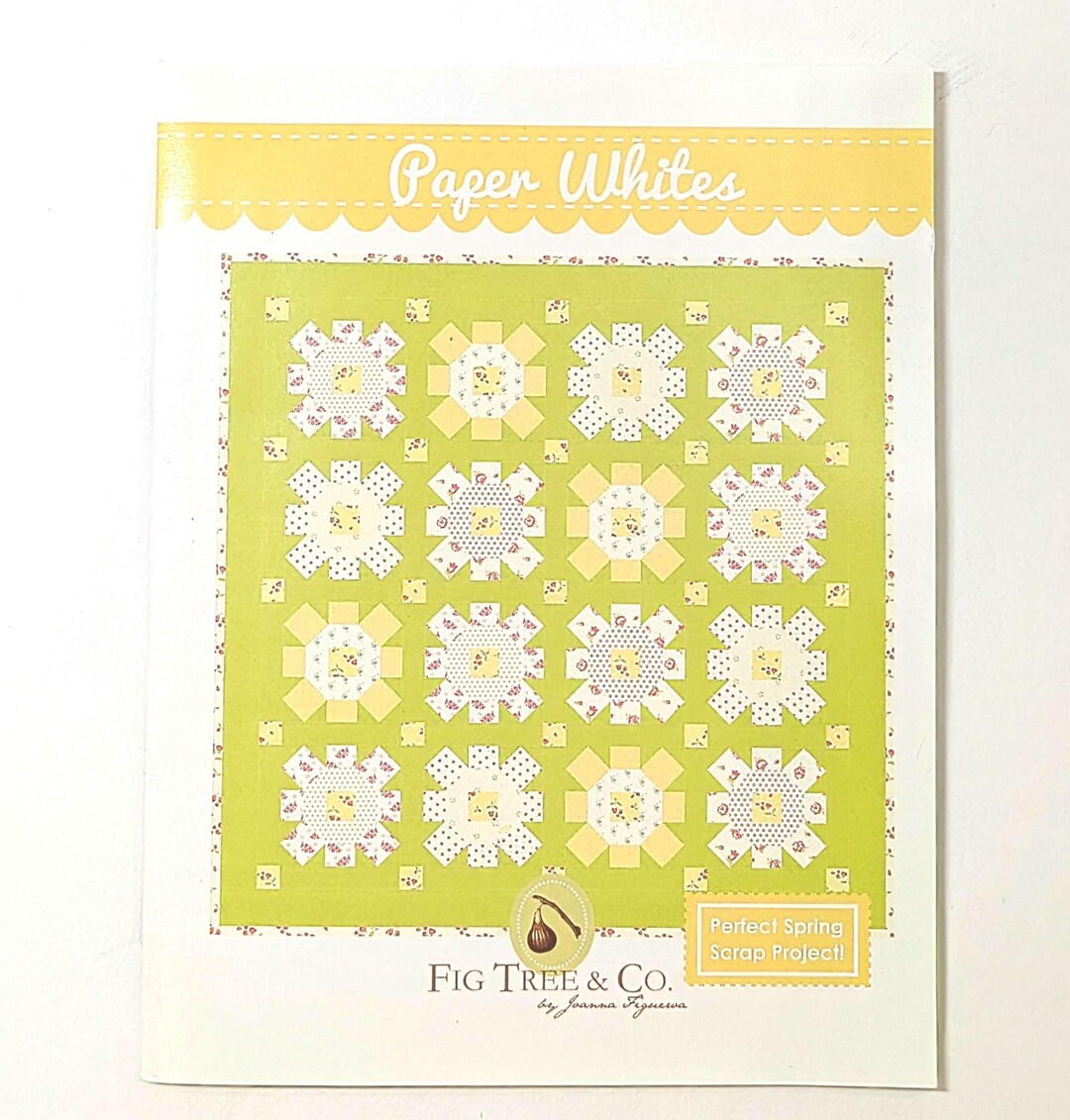 Paperwhite Quilt Kit by Joanna Figueroa for Fig Tree Fabrics - Moda 36 ...
