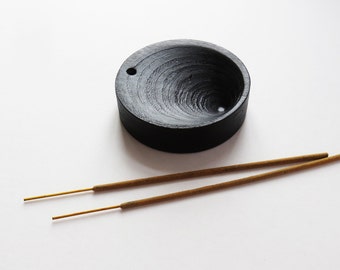 Incense stick holder black