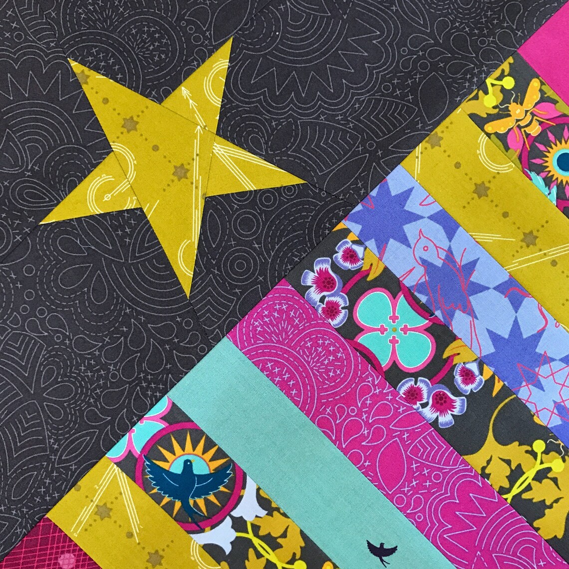 Half Square America Quilt Pattern Etsy