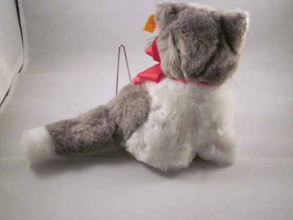 Steiff Snuffi ぬいぐるみ Snuffi - Katze (kitty) Steiff Stuffed Animal 2926/16 - Etsy