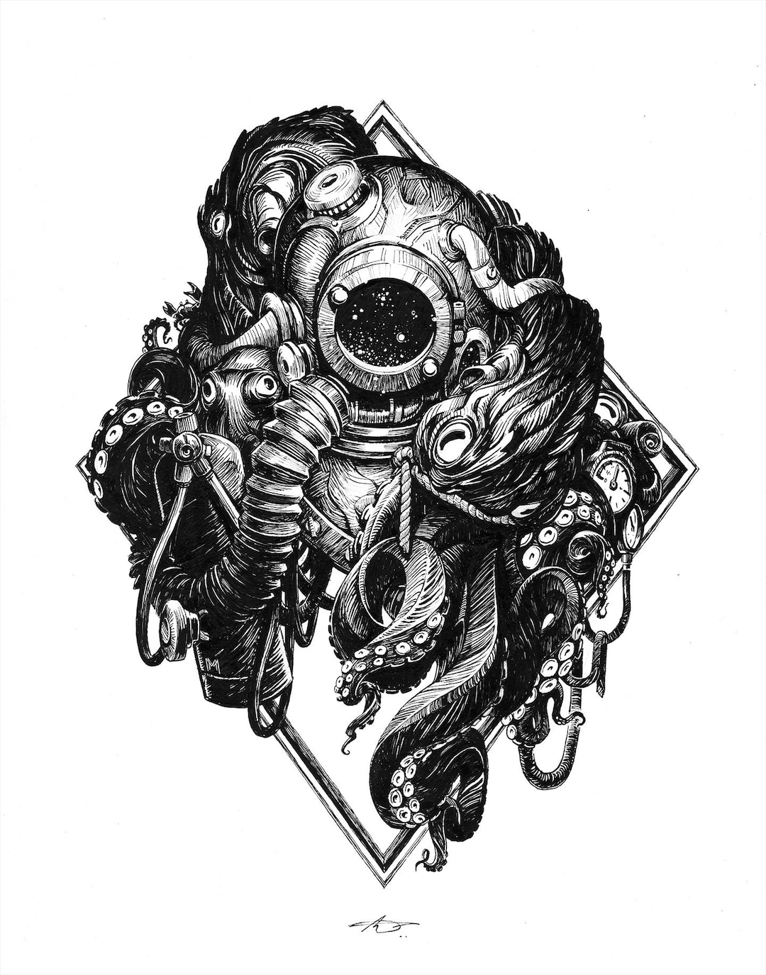 Ballast art Print Etsy