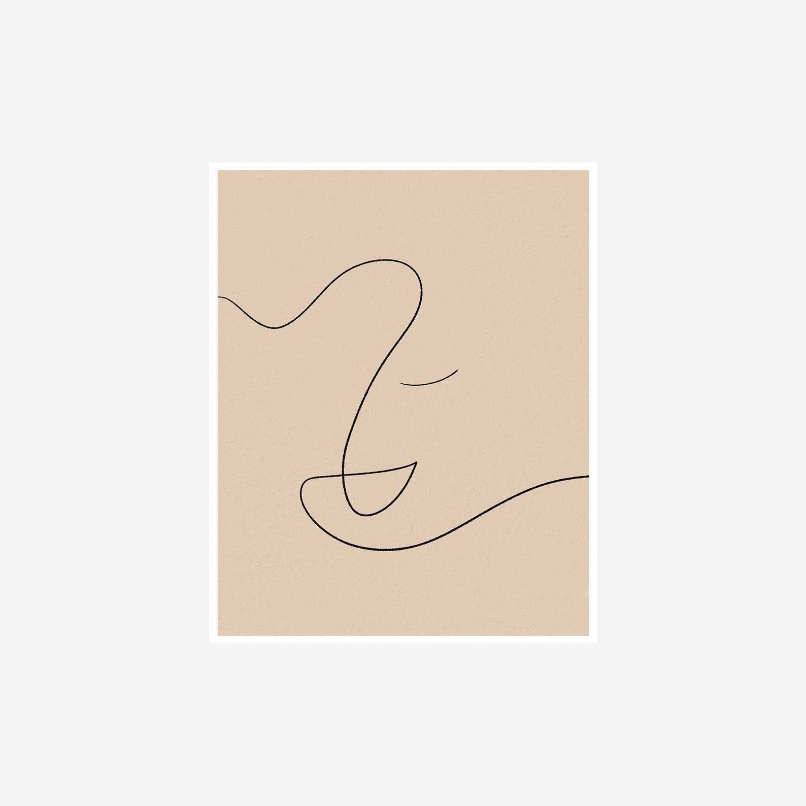Printable Wall Art, Abstract Printable Art, Minimal Art Print, Neutral ...