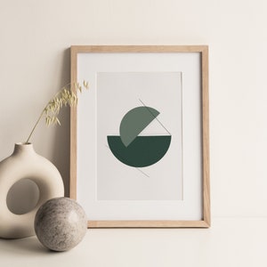 Printable Wall Art, Abstract Printable Art, Minimal Art Print, Neutral Art, Minimal Abstract, Eucalyptus 1