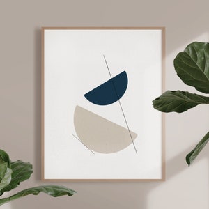 Printable Wall Art, Abstract Printable Art, Minimal Art Print, Neutral Art, Minimal Abstract, Stability