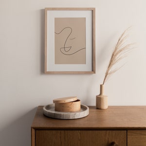 Printable Wall Art, Abstract Printable Art, Minimal Art Print, Neutral Art, Minimal Abstract, Line Art