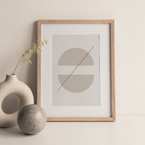 Printable Wall Art, Abstract Printable Art, Minimal Art Print, Neutral Art, Minimal Abstract