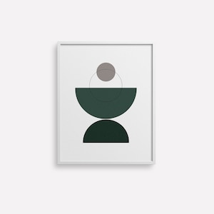 Printable Wall Art, Abstract Printable Art, Minimal Art Print, Neutral Art, Minimal Abstract, Eucalyptus 3