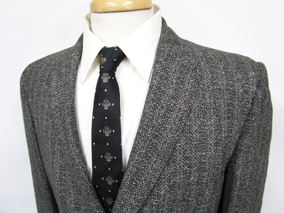 Vintage 1950s ATOMIC FLECK blazer 40 R ~ Rockabill