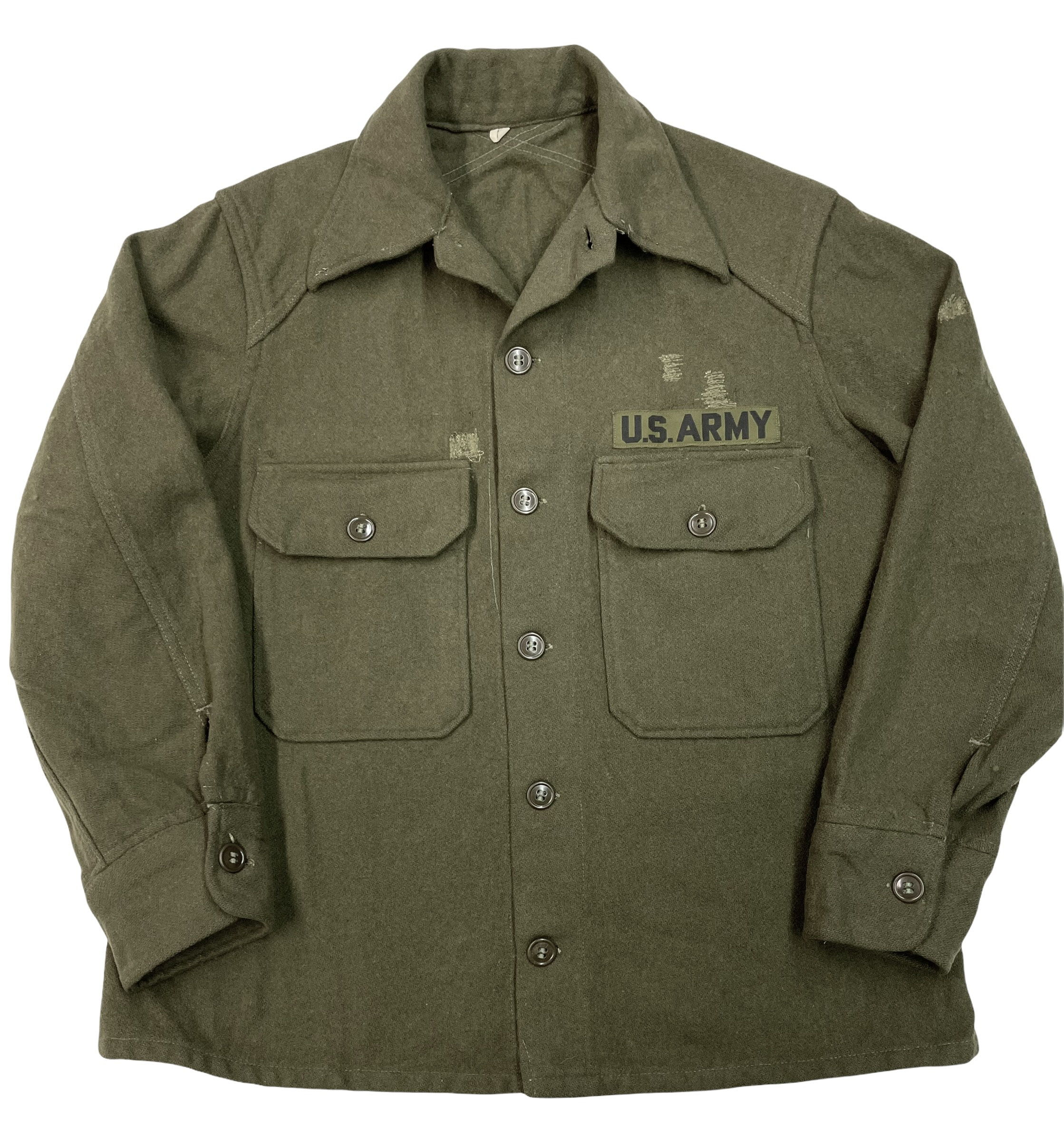 Vintage US Army M51 Wool Field Shirt Sz M - Etsy