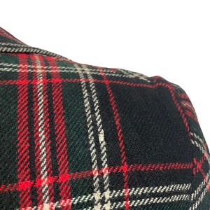 Vintage 1970s Plaid Wool Sport Jacket 36 R Scottish Tartan image 7