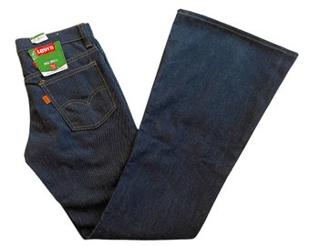 Vintage 1970s Levi's Deadstock Big Bell Bottom Jeans - Etsy