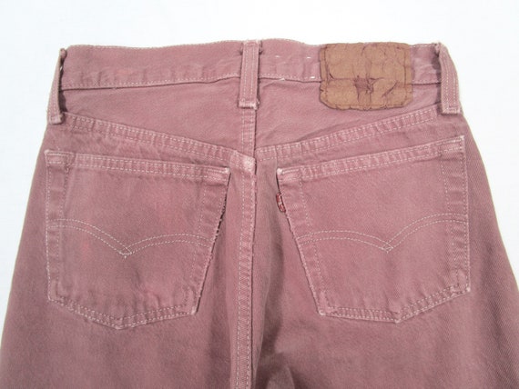 Vintage PINK Levi's 501 Jeans Measure 26 X 32 Faded - Etsy