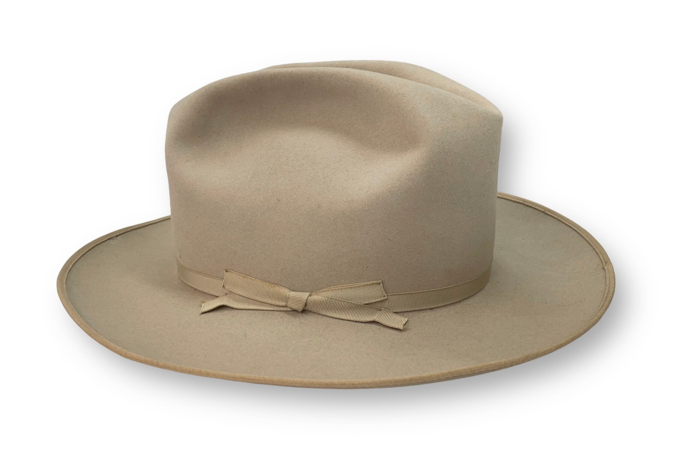 RESERVED Vintage 1940s Stetson Open Road 7X Beaver Fur Felt