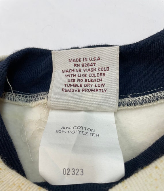 Vintage 1990s AOP Civil War Sweatshirt RARE sz M … - image 6