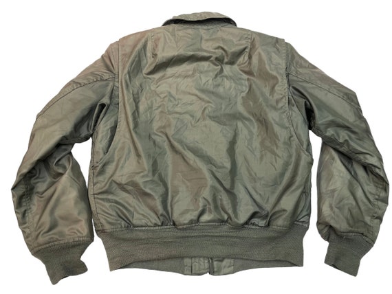Vintage US Navy 1978 CWU-45P Flight Jacket Sz M NAMED 1970s - Etsy