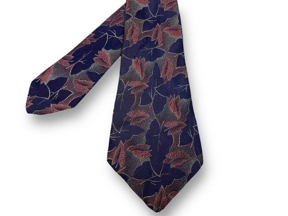 Beverly Foulard Silk Tie, Olive Green / Brown Regular Length - 58 Inches (recommended for Men Up to 6'1)