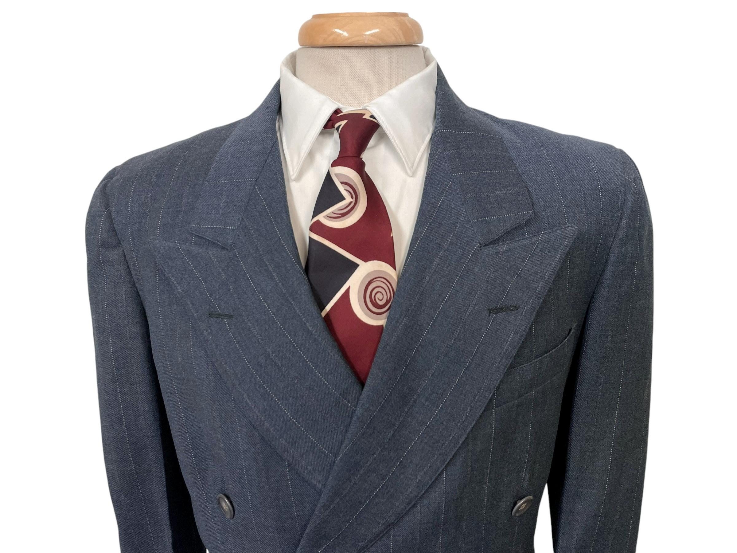 Men's Vintage Double Breasted Jacket - Etsy
