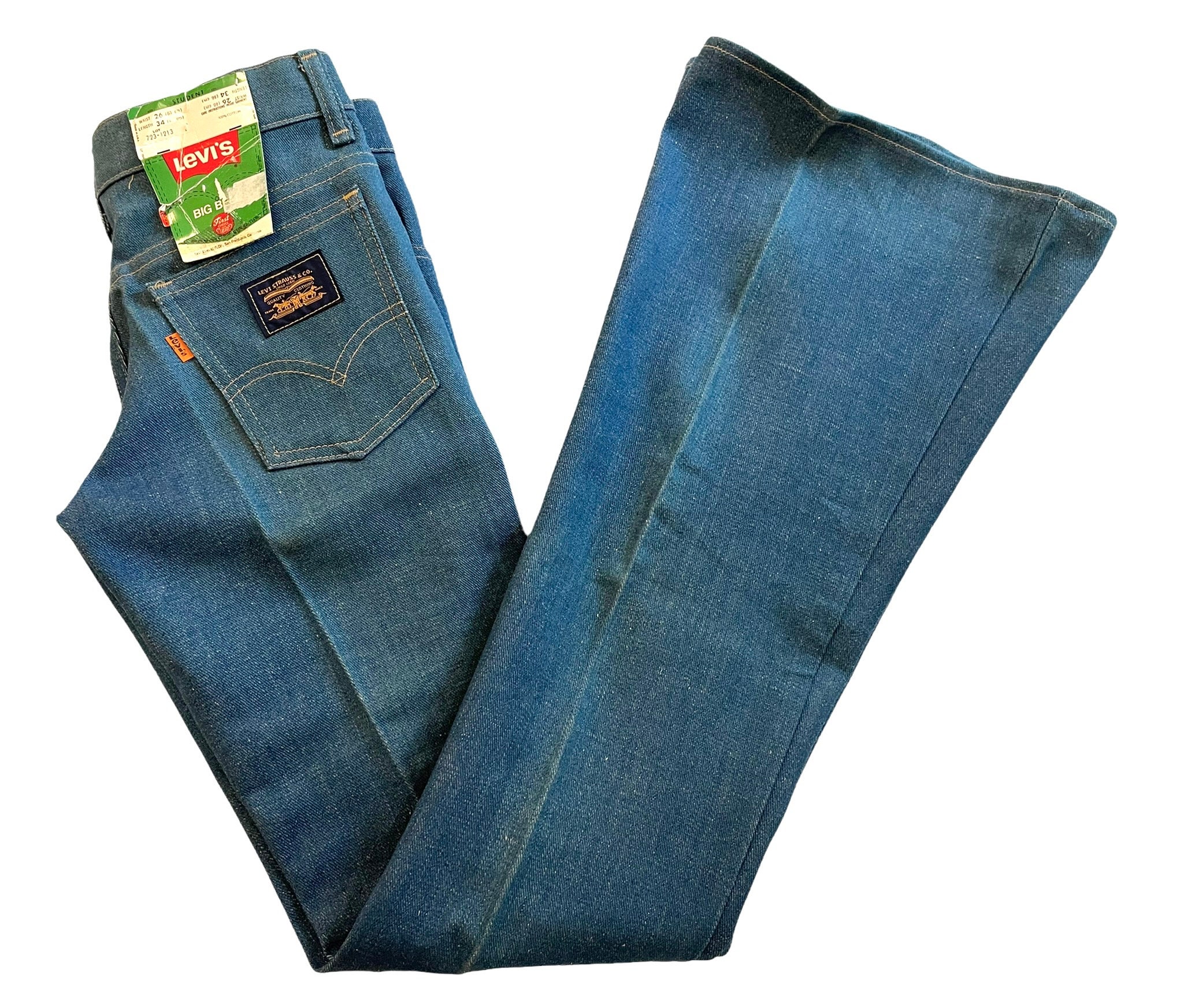 Deadstock Big Bell Bottom Jeans Tagged 