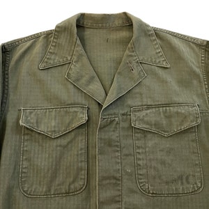 Vintage 1950s USMC HBT P53 Shirt Sz M Jacket Marines - Etsy