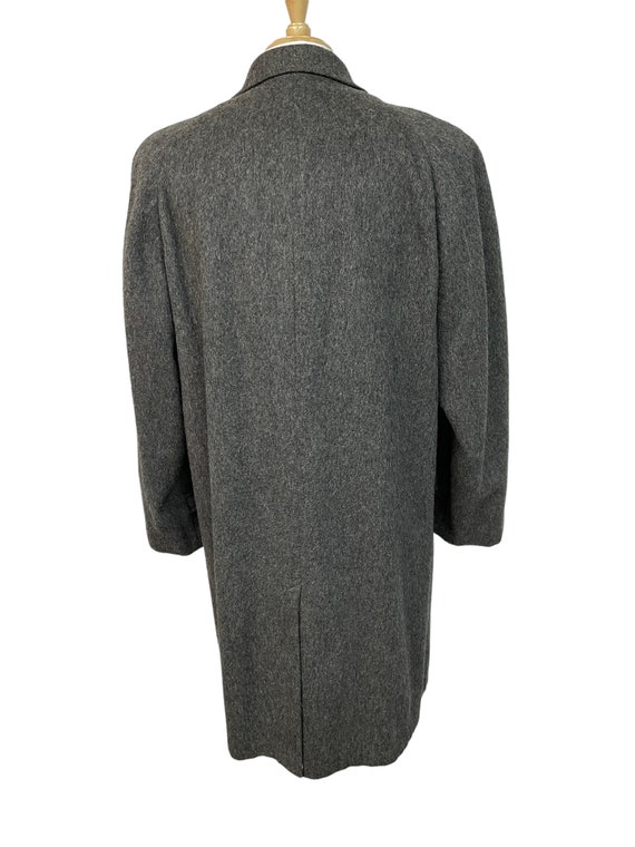 Vintage 1950s Mohair Overcoat sz XL ~ Union Made … - image 6