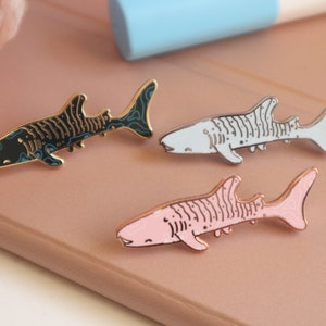 Whale Shark Hard Enamel pins | Whale Shark | Sharks | Hard Enamel Pins