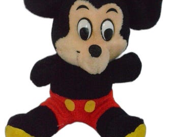 1980年代のヴィンテージディズニーランドミッキーマウスぬいぐるみ16